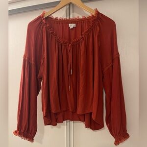 Miou Muse blouse sz S🌺